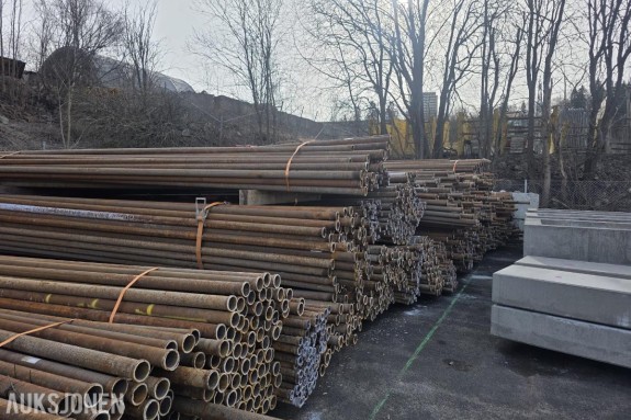 1/2" Bi-component RØR (2" ENDER) (1 RØR = 5,9 M) - 2 1/2" RØR (3" ENDER) (1 RØR = 5,9 M)